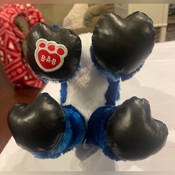 Build a bear Tinsel reindeer blue plush Christmas - Picture 11 of 11